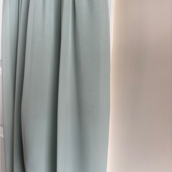 Azazie bridesmaid jumpsuit in agave color, size 2, worn once! - Picture 3 of 6